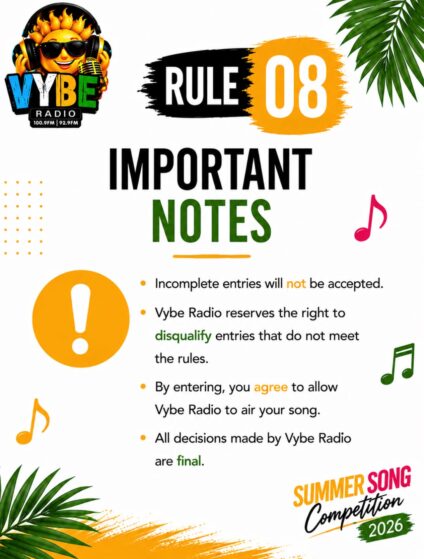 Vybe Radio Summer Song Competition Rules-08